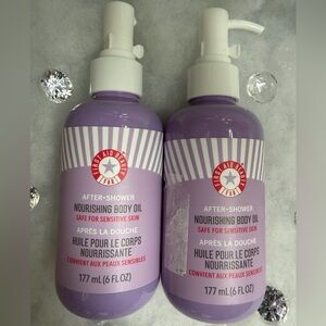(2) First Aid Beauty After-Shower Nourishing Body Oils sensitive skin SEE NOTES